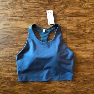 Uniqlo long lined sports bra
